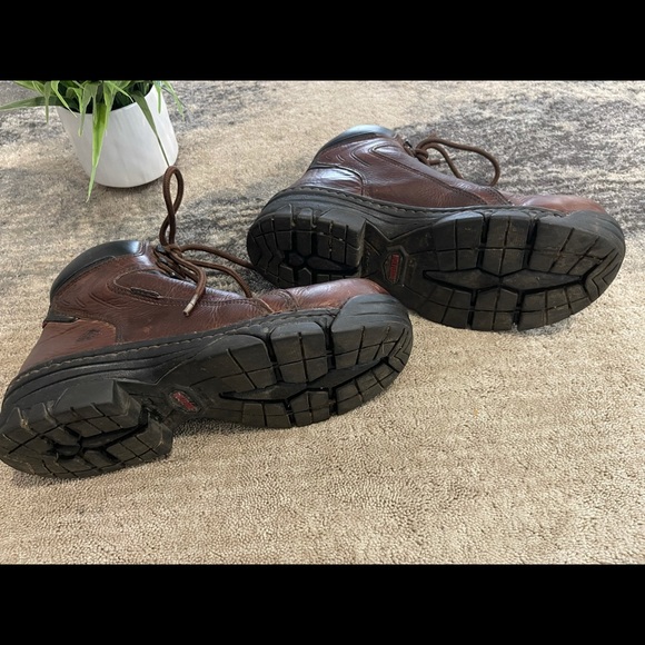 Wolverine Men’s Heavy Duty Strong Brown Boots - Picture 11 of 12